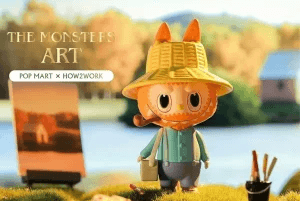 Labubu Van Gogh collectible figure